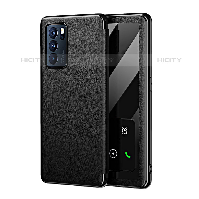 Coque Luxe Cuir Housse Etui GS4 pour Oppo Reno6 5G Plus