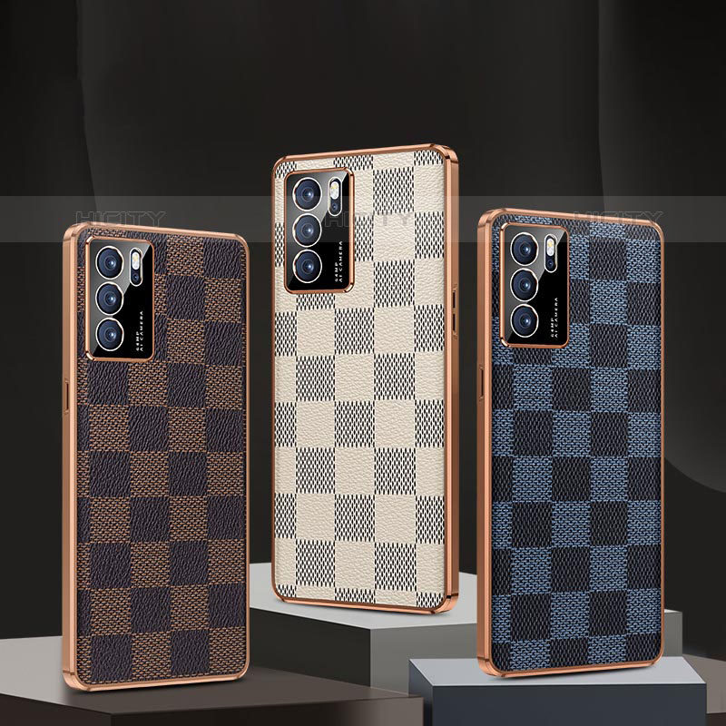 Coque Luxe Cuir Housse Etui JB1 pour Oppo Reno6 Pro 5G India Plus