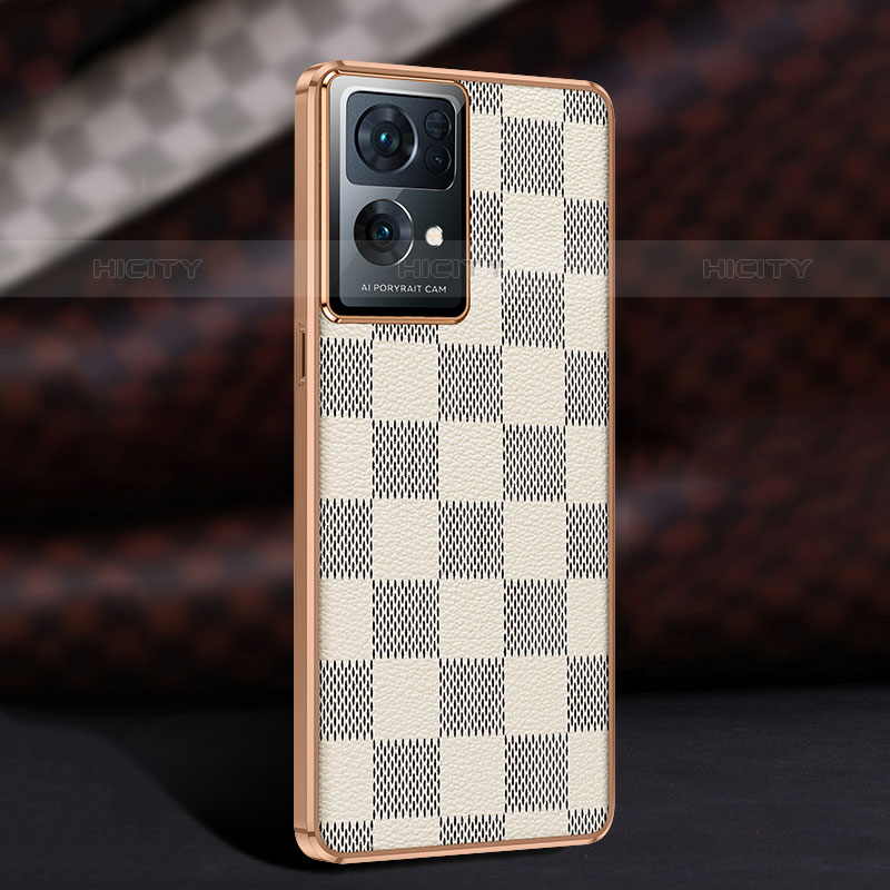 Coque Luxe Cuir Housse Etui JB1 pour Oppo Reno7 Pro 5G Plus