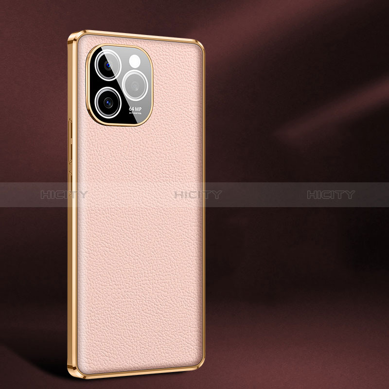 Coque Luxe Cuir Housse Etui JB2 pour Huawei Honor 60 SE 5G Rose Plus