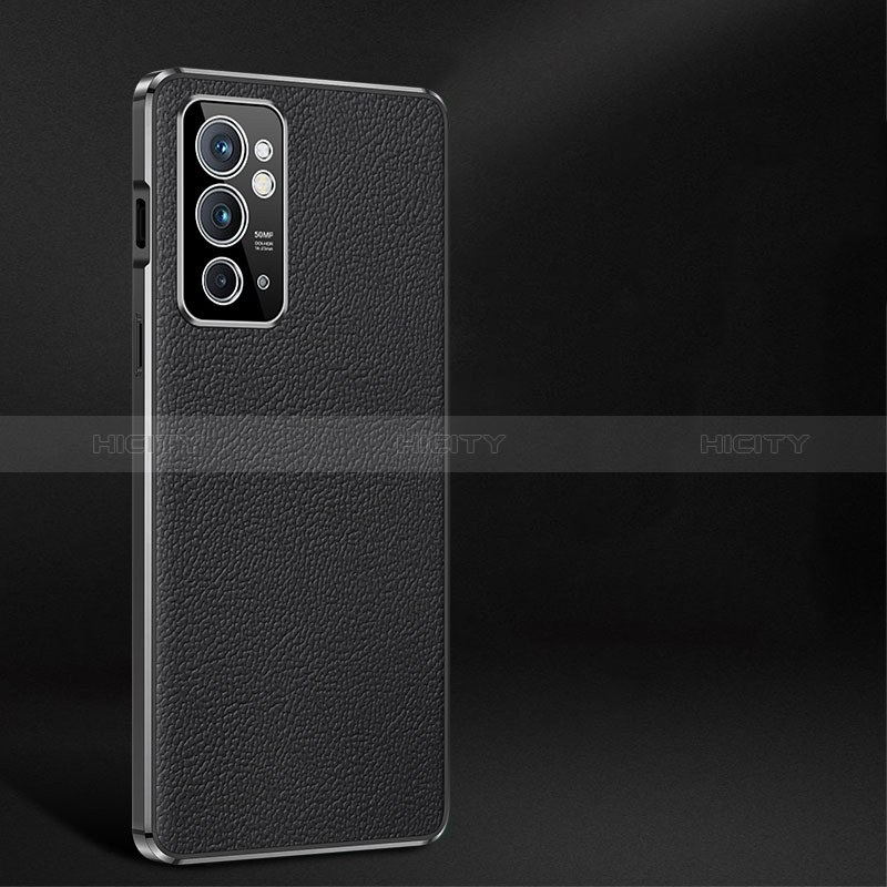 Coque Luxe Cuir Housse Etui JB2 pour OnePlus 9RT 5G Noir Plus