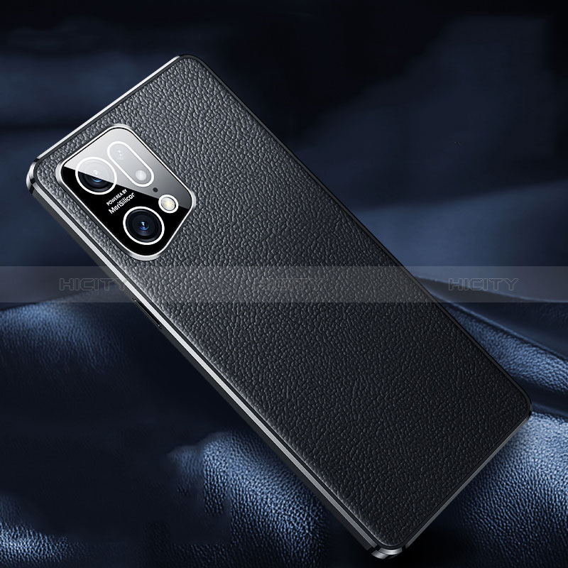 Coque Luxe Cuir Housse Etui JB2 pour Oppo Find X5 5G Plus