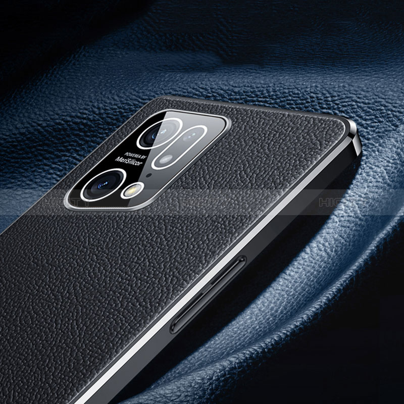 Coque Luxe Cuir Housse Etui JB2 pour Oppo Find X5 5G Plus