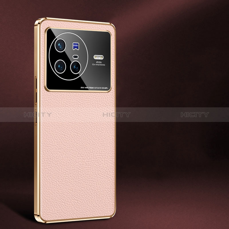 Coque Luxe Cuir Housse Etui JB2 pour Vivo X80 5G Plus