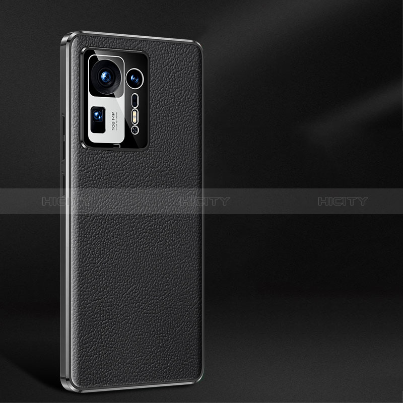 Coque Luxe Cuir Housse Etui JB2 pour Xiaomi Mi Mix 4 5G Noir Plus