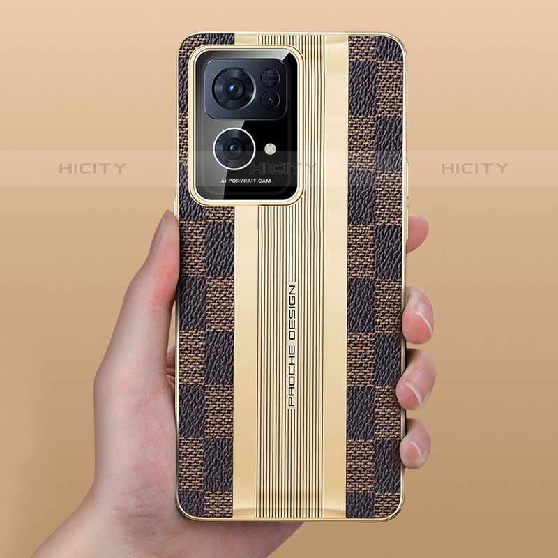 Coque Luxe Cuir Housse Etui JB4 pour Oppo Reno7 Pro 5G Plus