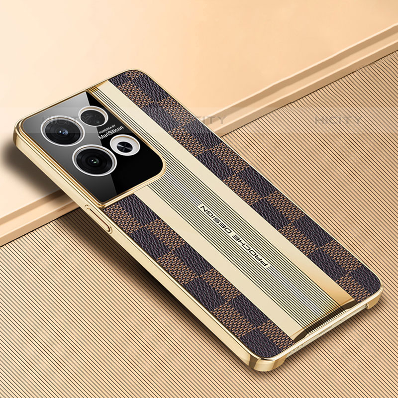 Coque Luxe Cuir Housse Etui JB4 pour Oppo Reno8 Pro+ Plus 5G Plus