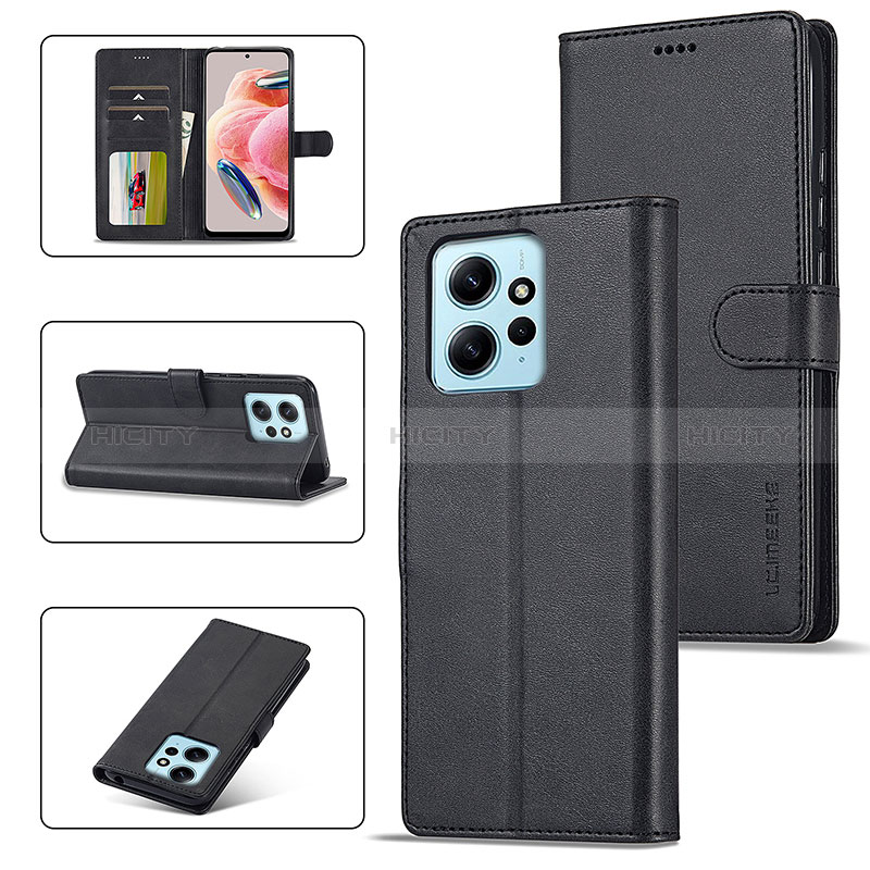 Coque Luxe Cuir Housse Etui LC1 pour Xiaomi Redmi Note 12 4G Plus