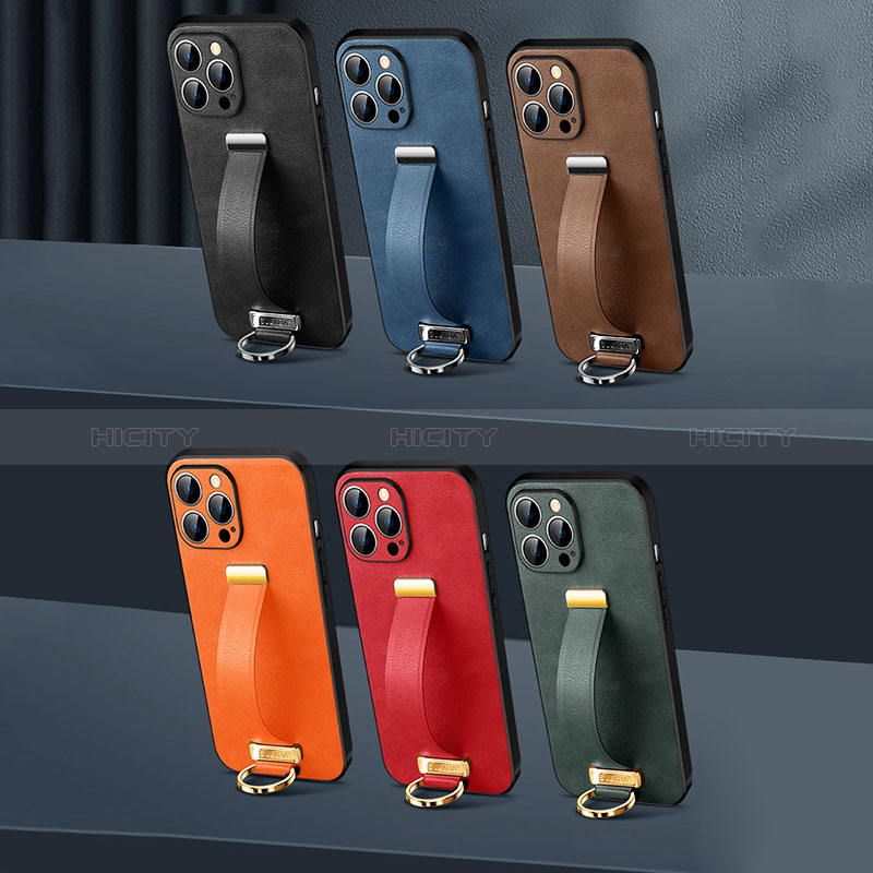 Coque Luxe Cuir Housse Etui LD1 pour Apple iPhone 14 Pro Max Plus