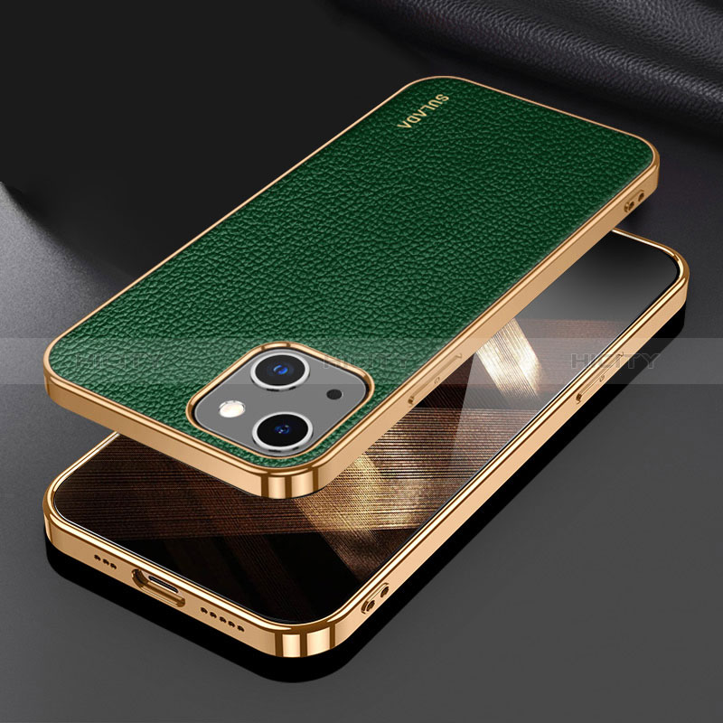 Coque Luxe Cuir Housse Etui LD3 pour Apple iPhone 15 Plus