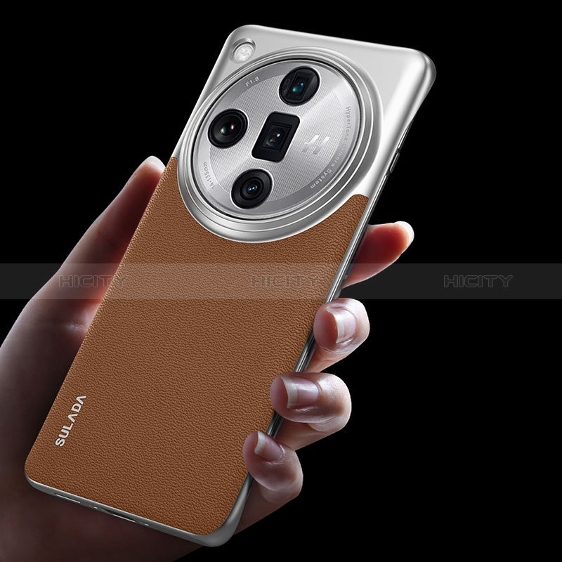 Coque Luxe Cuir Housse Etui LD3 pour Oppo Find X7 5G Plus