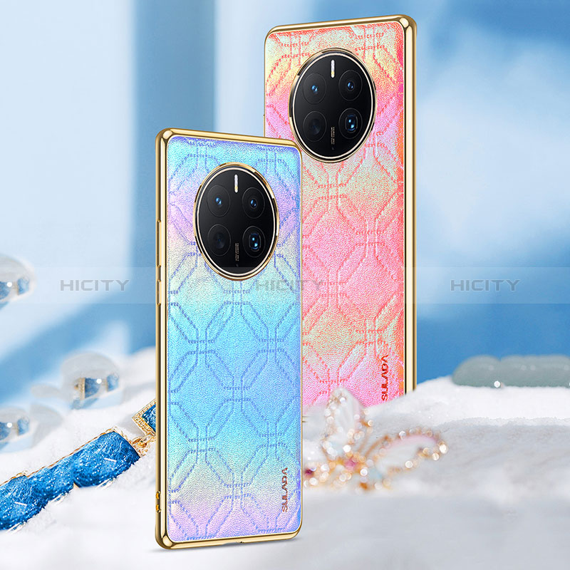 Coque Luxe Cuir Housse Etui LD4 pour Huawei Mate 50 Plus