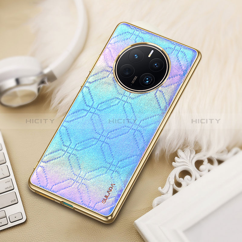 Coque Luxe Cuir Housse Etui LD4 pour Huawei Mate 50 Pro Plus