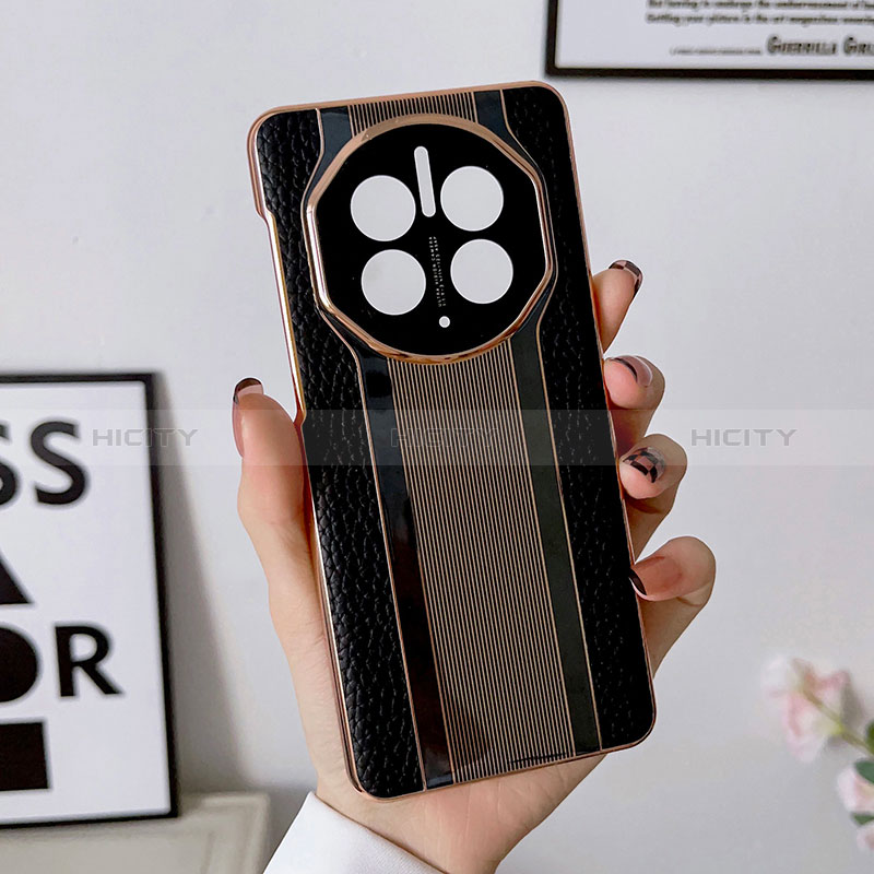 Coque Luxe Cuir Housse Etui LF1 pour Huawei Mate 50 Pro Plus