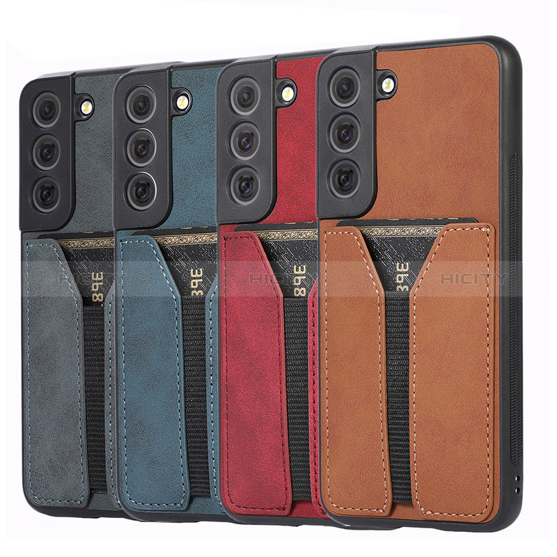 Coque Luxe Cuir Housse Etui M02T pour Samsung Galaxy S24 Plus 5G Plus