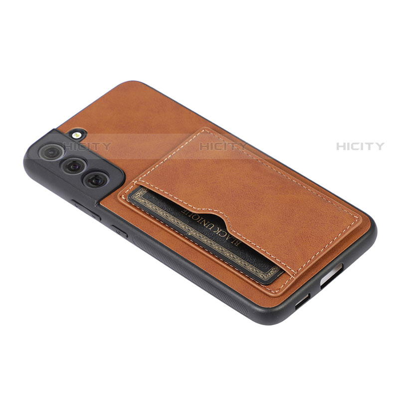 Coque Luxe Cuir Housse Etui M03T pour Samsung Galaxy S21 FE 5G Plus