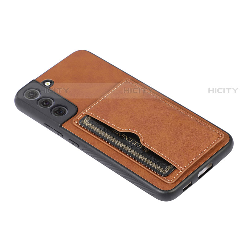 Coque Luxe Cuir Housse Etui M04T pour Samsung Galaxy S22 5G Plus