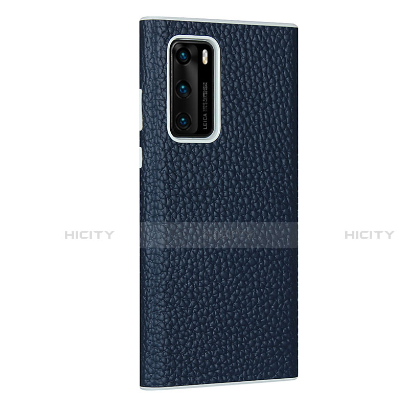 Coque Luxe Cuir Housse Etui N01 pour Huawei P40 Plus