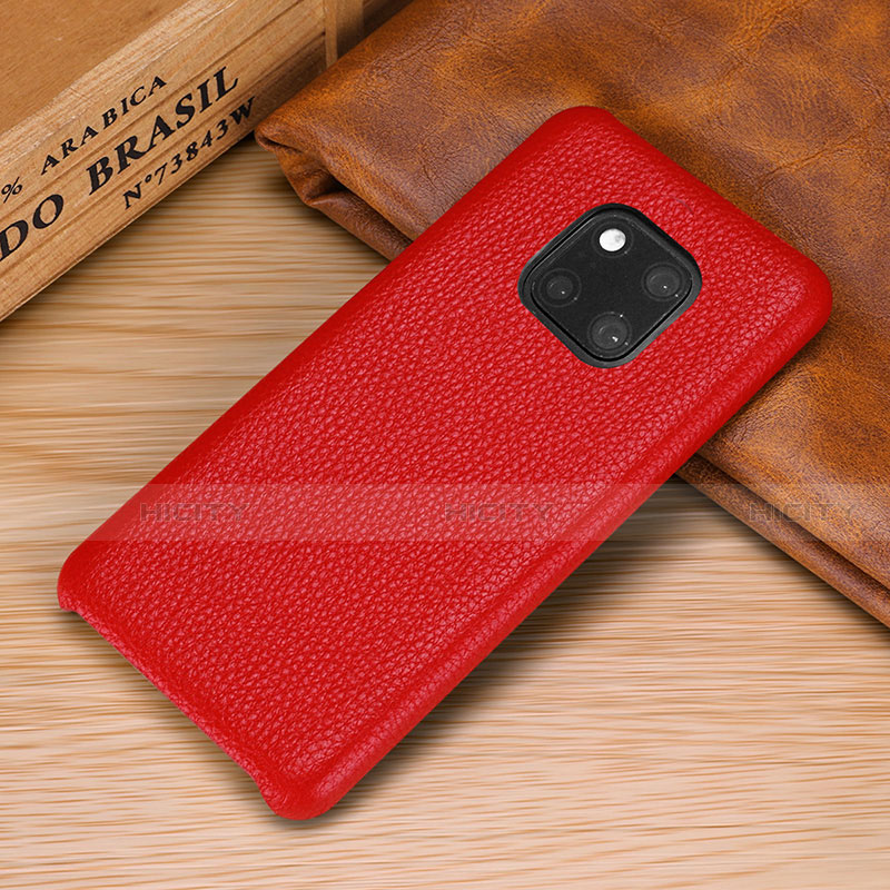 Coque Luxe Cuir Housse Etui P01 pour Huawei Mate 20 Pro Plus