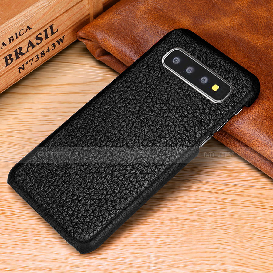 Coque Luxe Cuir Housse Etui P01 pour Samsung Galaxy S10 5G Plus