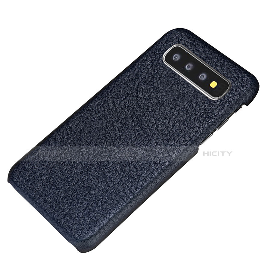 Coque Luxe Cuir Housse Etui P01 pour Samsung Galaxy S10 Plus