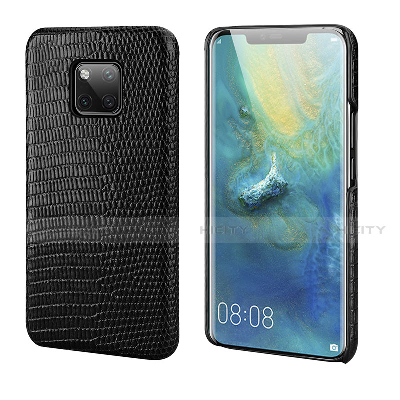 Coque Luxe Cuir Housse Etui P02 pour Huawei Mate 20 Pro Plus