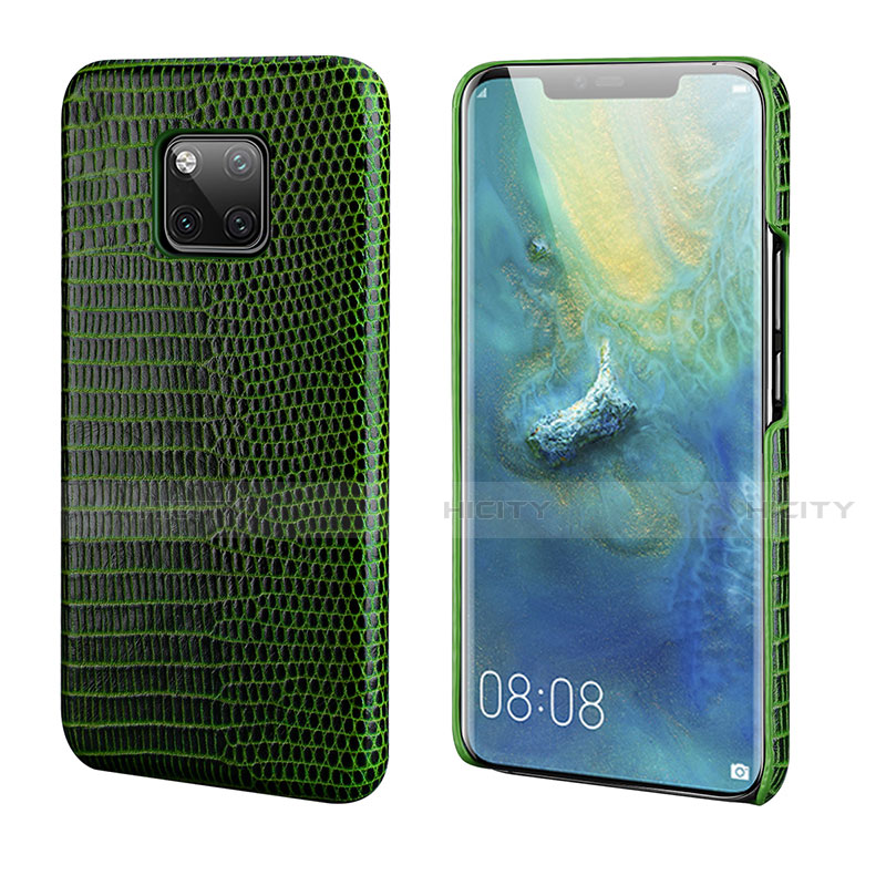 Coque Luxe Cuir Housse Etui P02 pour Huawei Mate 20 Pro Plus