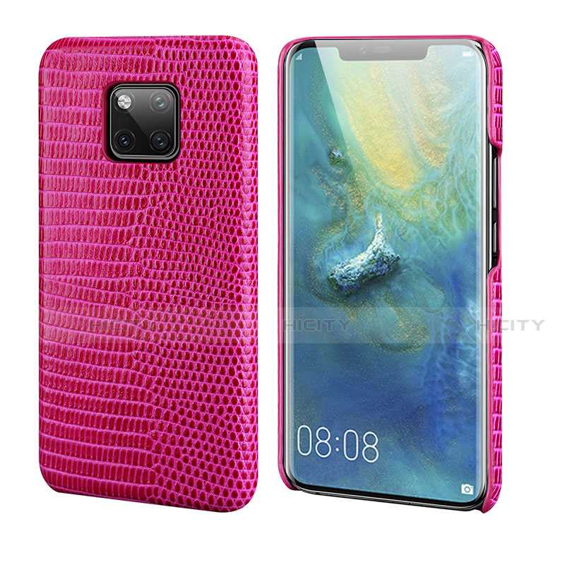 Coque Luxe Cuir Housse Etui P02 pour Huawei Mate 20 Pro Plus