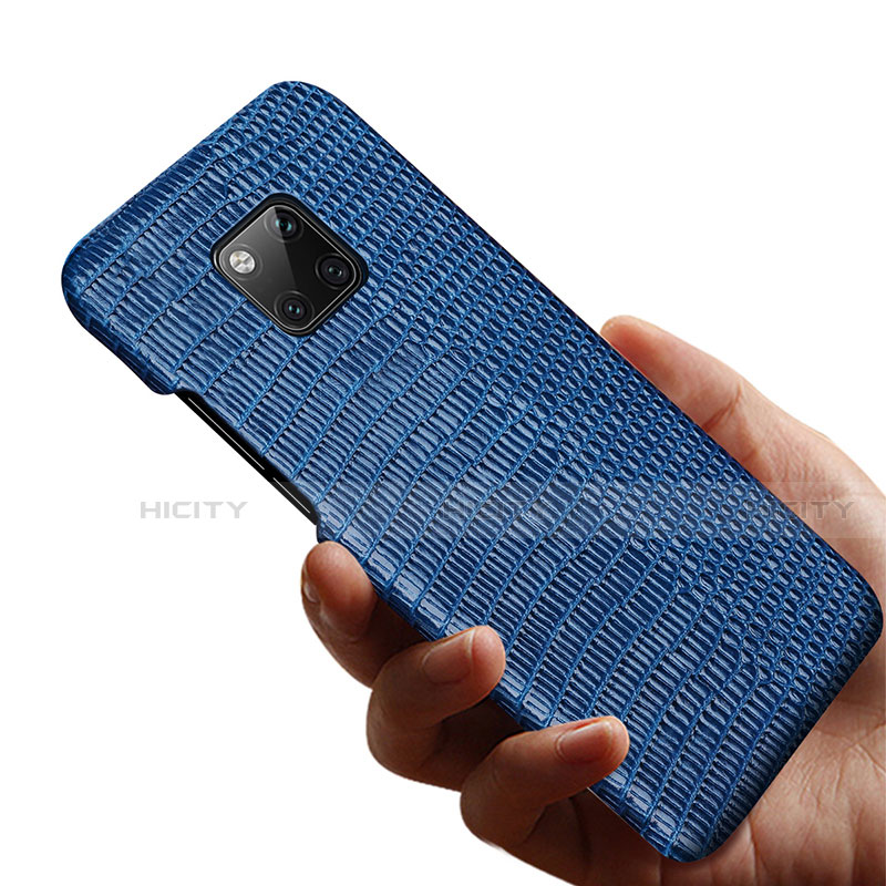 Coque Luxe Cuir Housse Etui P02 pour Huawei Mate 20 Pro Plus