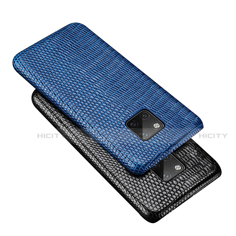 Coque Luxe Cuir Housse Etui P02 pour Huawei Mate 20 Pro Plus