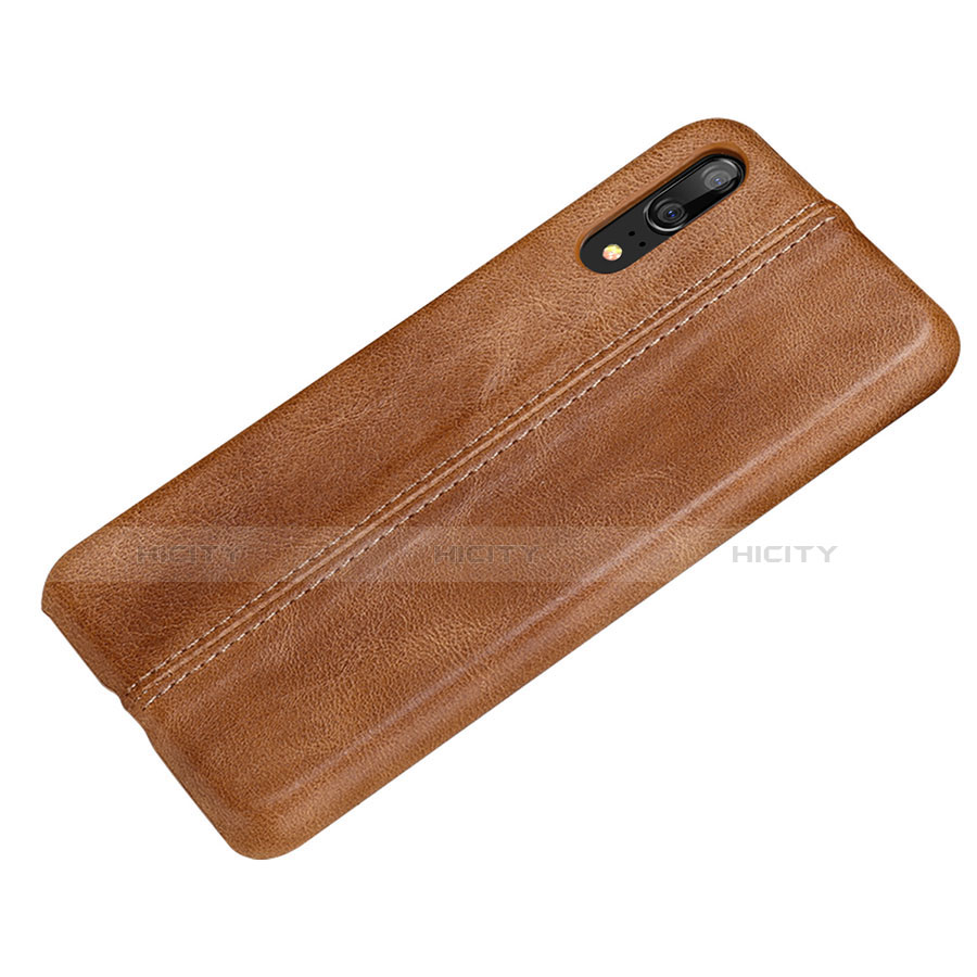 Coque Luxe Cuir Housse Etui P02 pour Huawei P20 Plus