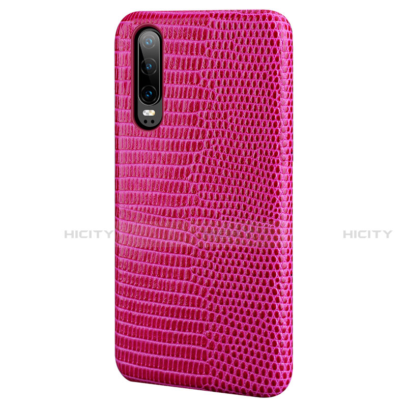 Coque Luxe Cuir Housse Etui P02 pour Huawei P30 Plus