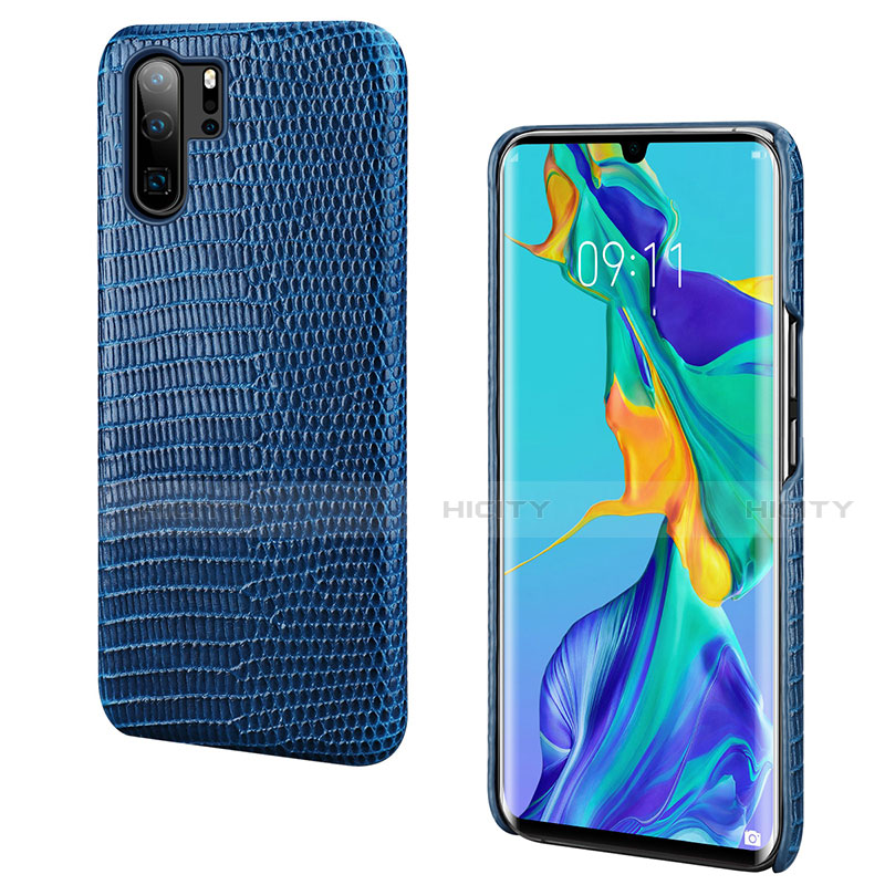 Coque Luxe Cuir Housse Etui P02 pour Huawei P30 Pro New Edition Plus