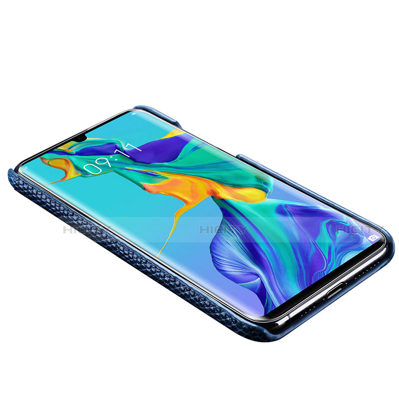 Coque Luxe Cuir Housse Etui P02 pour Huawei P30 Pro Plus