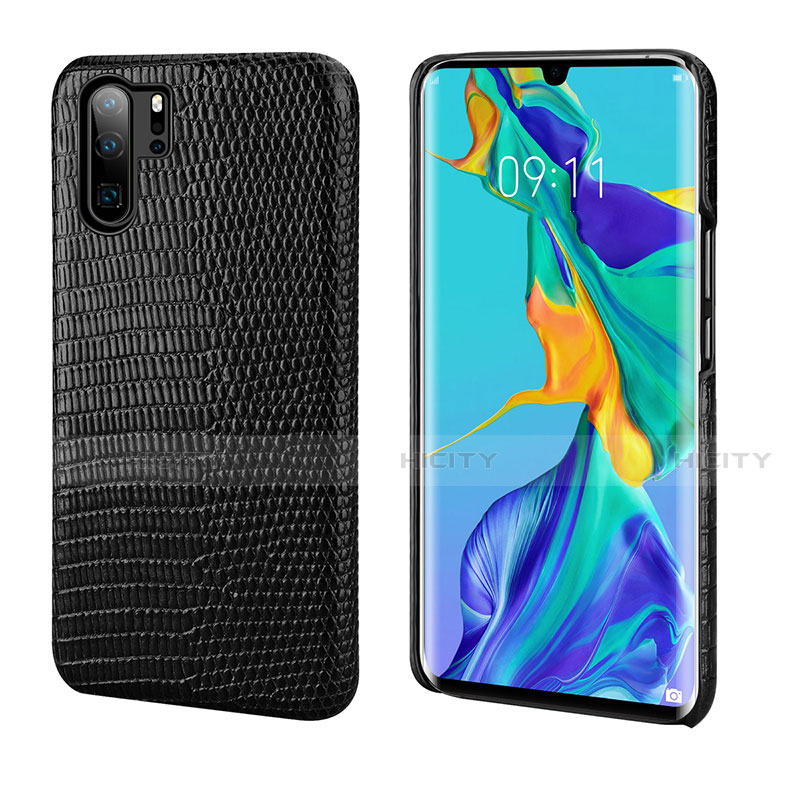 Coque Luxe Cuir Housse Etui P02 pour Huawei P30 Pro Plus