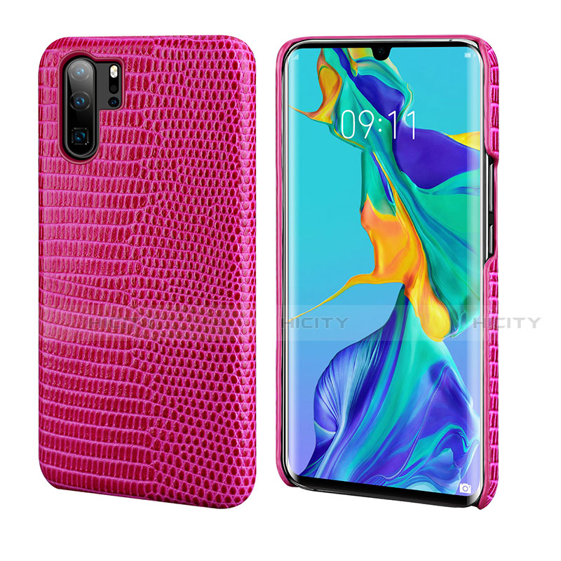 Coque Luxe Cuir Housse Etui P02 pour Huawei P30 Pro Plus