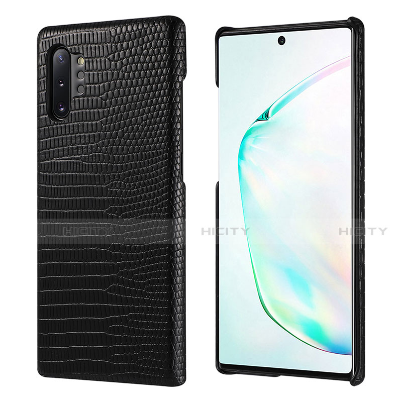 Coque Luxe Cuir Housse Etui P02 pour Samsung Galaxy Note 10 Plus 5G Plus