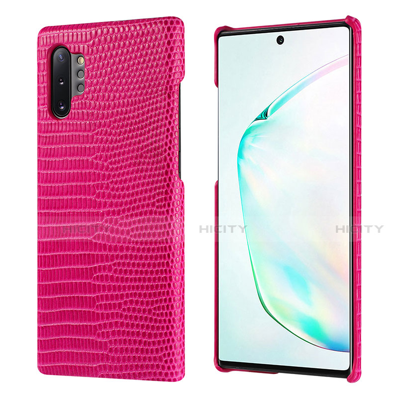 Coque Luxe Cuir Housse Etui P02 pour Samsung Galaxy Note 10 Plus 5G Plus