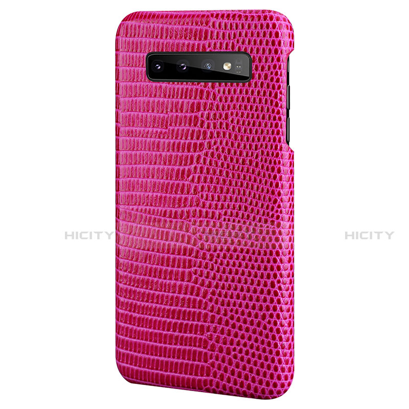 Coque Luxe Cuir Housse Etui P02 pour Samsung Galaxy S10 Plus Plus