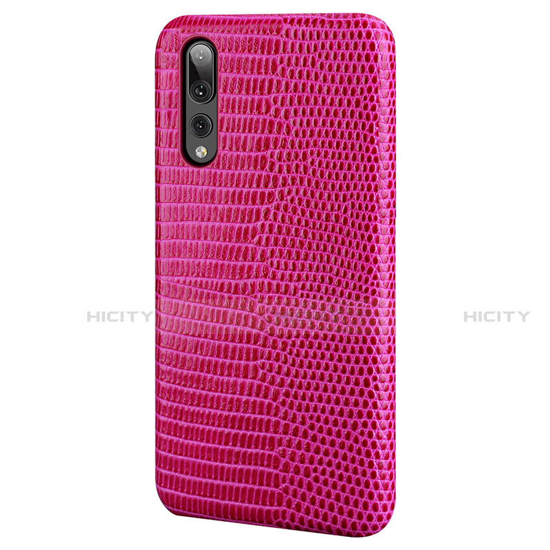 Coque Luxe Cuir Housse Etui P03 pour Huawei P20 Pro Plus