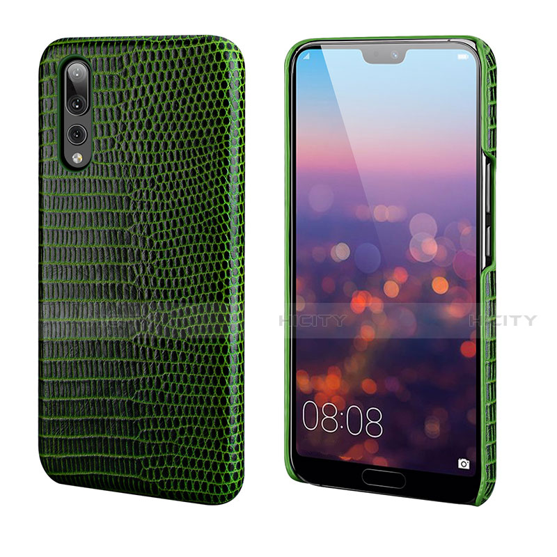 Coque Luxe Cuir Housse Etui P03 pour Huawei P20 Pro Plus