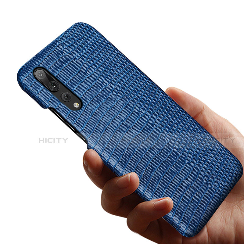 Coque Luxe Cuir Housse Etui P03 pour Huawei P20 Pro Plus