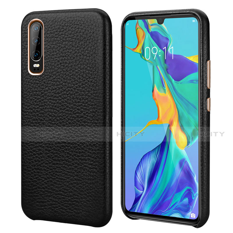 Coque Luxe Cuir Housse Etui P03 pour Huawei P30 Plus