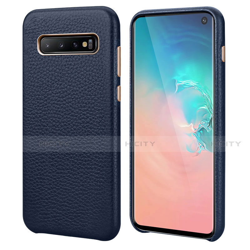 Coque Luxe Cuir Housse Etui P03 pour Samsung Galaxy S10 5G Plus