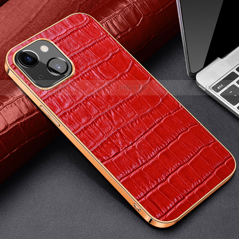 Coque Luxe Cuir Housse Etui pour Apple iPhone 13 Plus