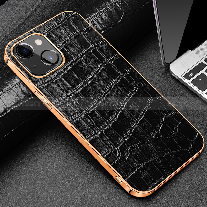 Coque Luxe Cuir Housse Etui pour Apple iPhone 15 Plus