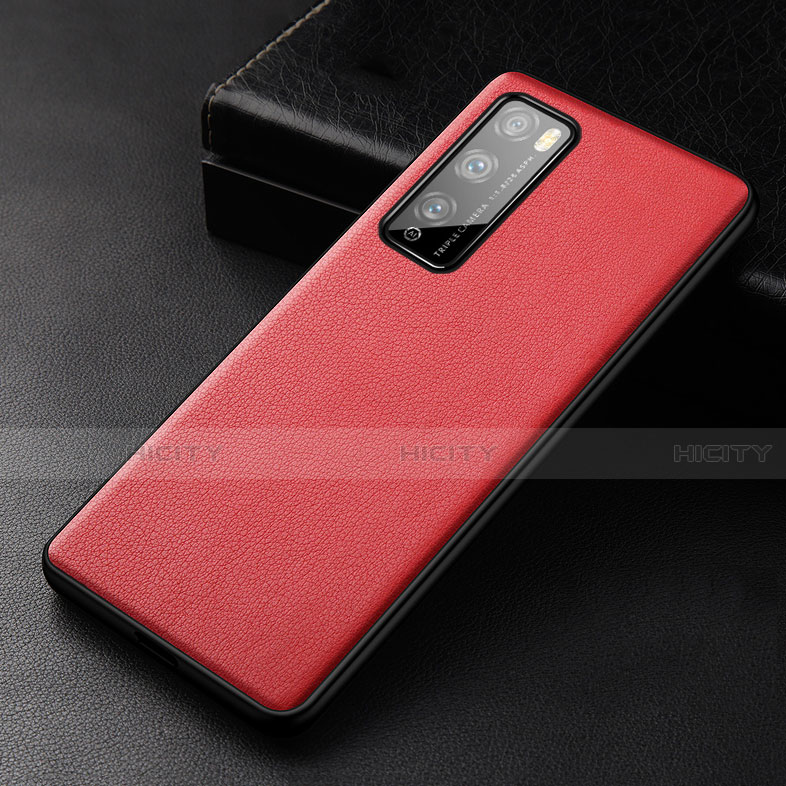 Coque Luxe Cuir Housse Etui pour Huawei Enjoy 20 Pro 5G Plus