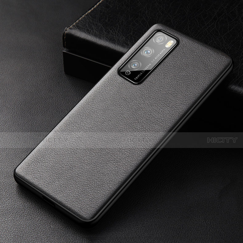 Coque Luxe Cuir Housse Etui pour Huawei Enjoy 20 Pro 5G Plus