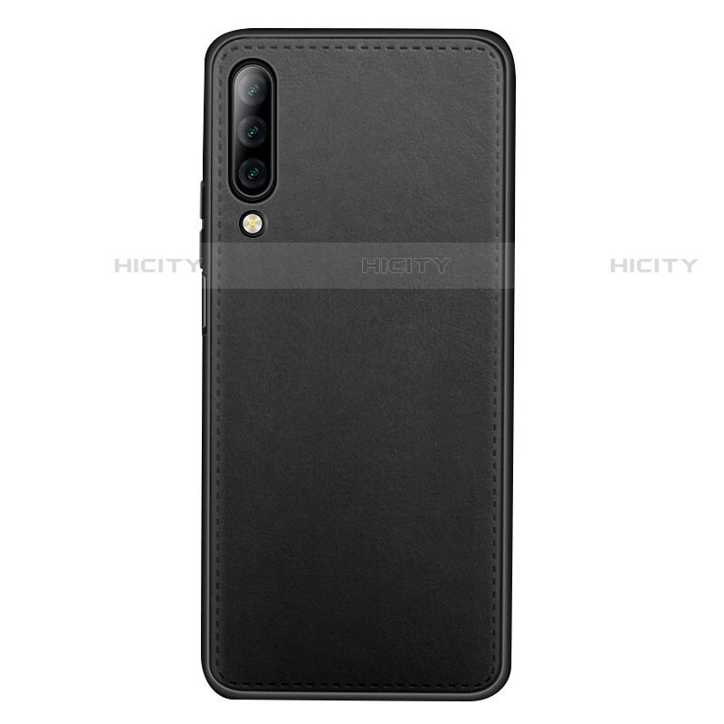 Coque Luxe Cuir Housse Etui pour Huawei P Smart Pro (2019) Noir Plus