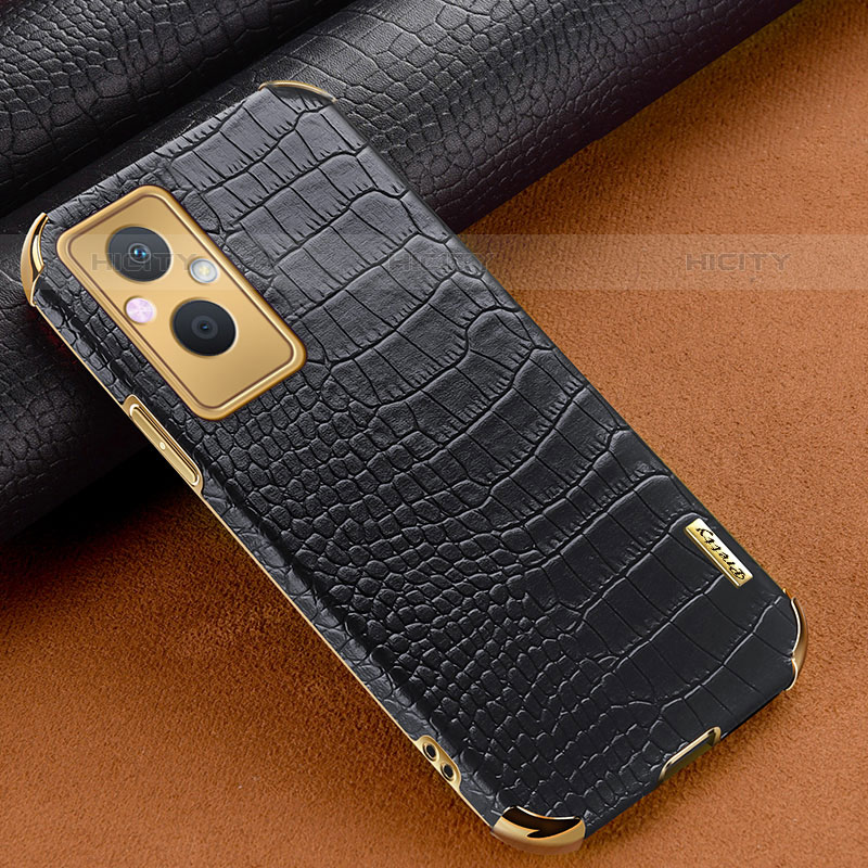 Coque Luxe Cuir Housse Etui pour OnePlus Nord N20 5G Noir Plus